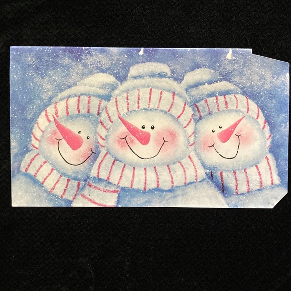 Mailwraps 4 Magnetic Mailbox Covers + 1 FREE/Leaves/Pumpkins/Flags & Snowmen/EUC - Picture 8 of 11